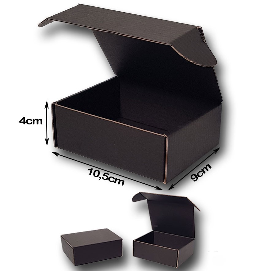 Cajas negras pequeñas Automontables Microcanal 10.5x9x4cm