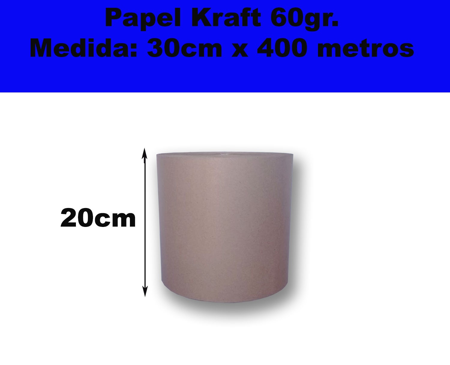 Rollos de papel Kraft para Embalar, rellenar o pintar.140 metros. Economicos