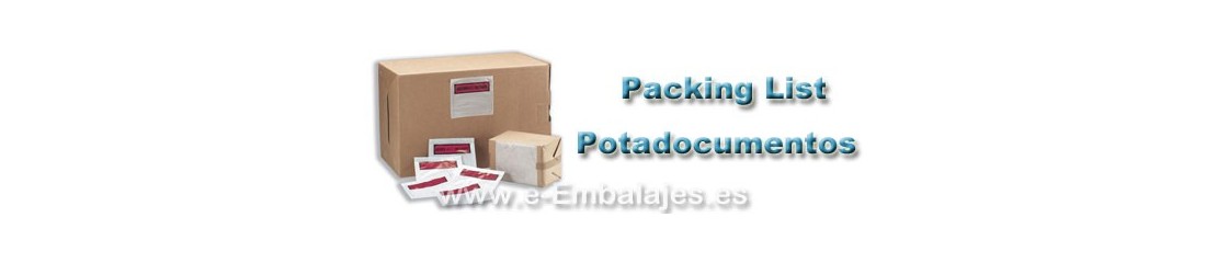 Packing List  PORTADOCUMENTOS PORTA.DOCUFIX
